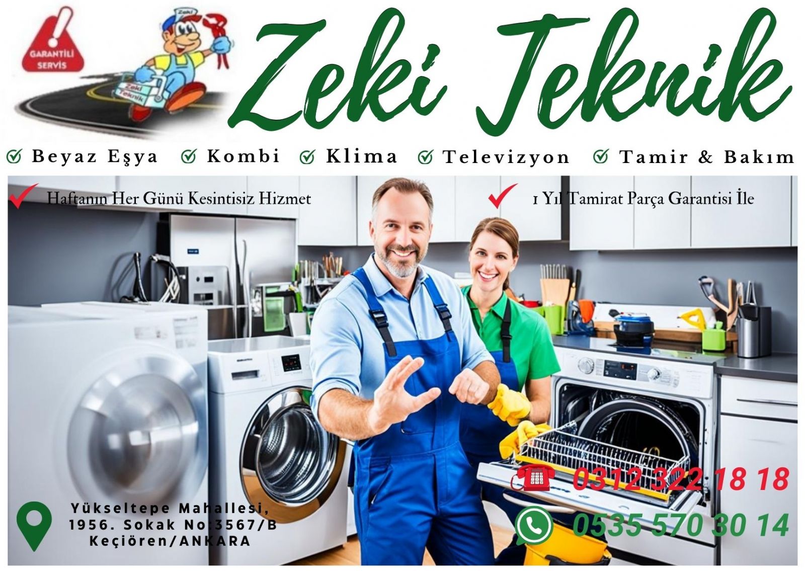 Yükseltepe Bosch Servisi